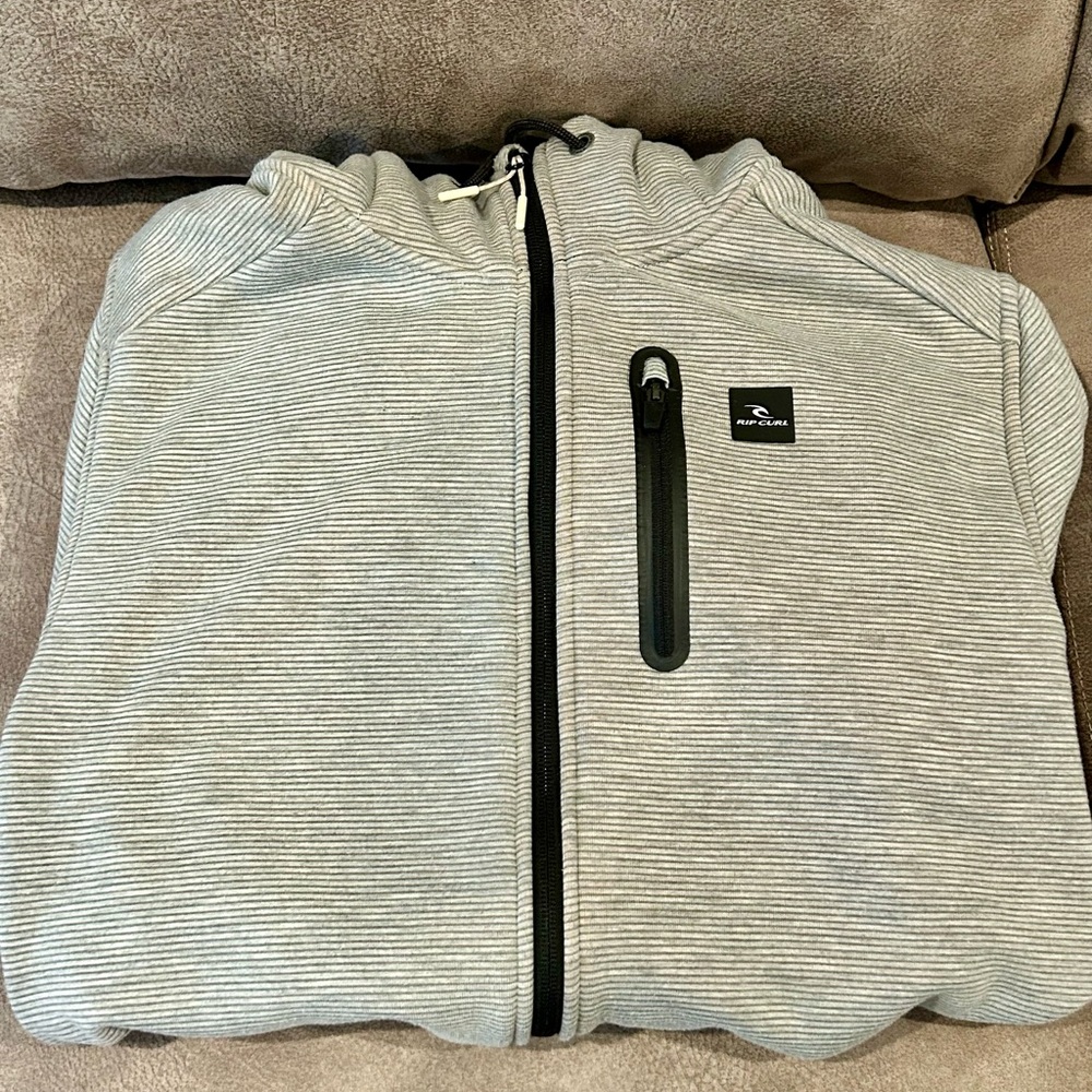 Men's Rip Curl Storm Anti-Series Zip Thru Hooded Fleece